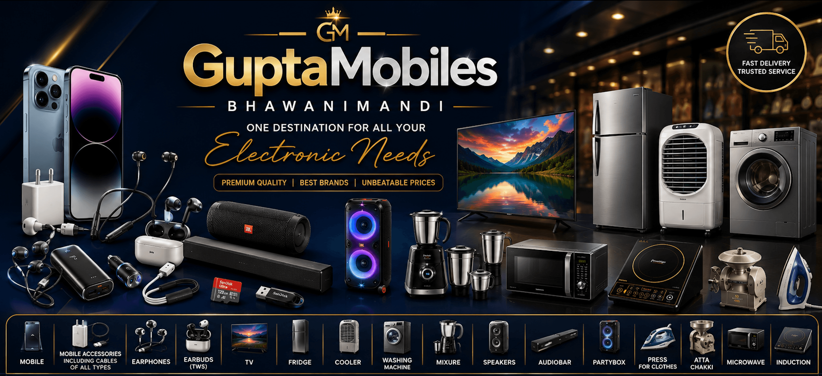 Gupta Mobiles banner
